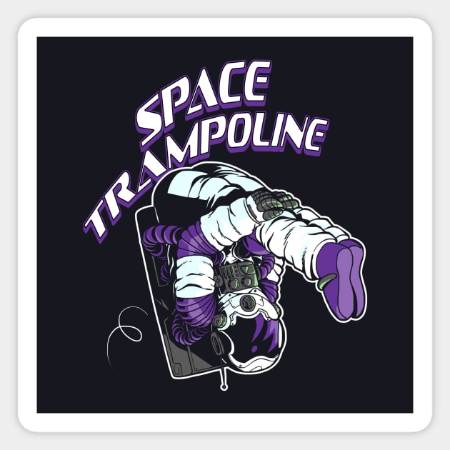 Space trampoline 2 Sticker by TomiAx